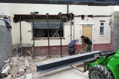 More heavy steel beam lifting